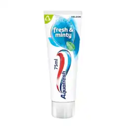 Albert Heijn Aquafresh Freshmint 3-in-1 bescherming tandpasta aanbieding