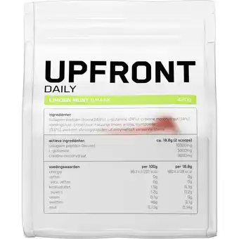 Albert Heijn Upfront Daily limoen munt aanbieding