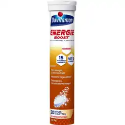 Albert Heijn Davitamon Energie boost ginseng bruistabletten aanbieding