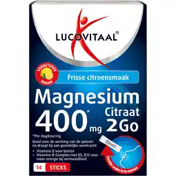 Albert Heijn Lucovitaal Magnesium citraat 400mg aanbieding