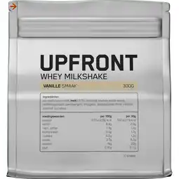 Albert Heijn Upfront Whey milkshake vanille aanbieding