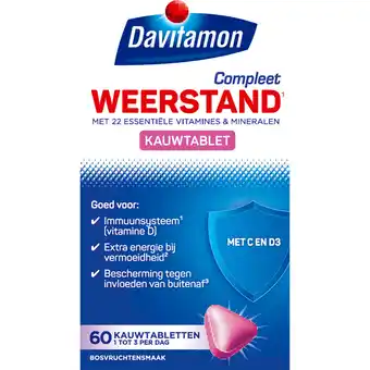 Albert Heijn Davitamon Compleet kauwvitamines bosvruchten aanbieding