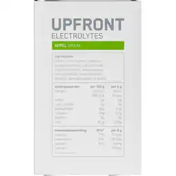 Albert Heijn Upfront Elektrolytes appel smaak aanbieding