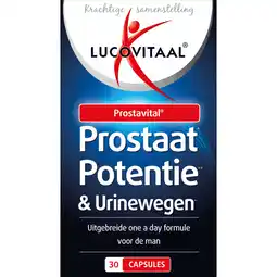 Albert Heijn Lucovitaal Prostaat potentie & urinewegen capsules aanbieding