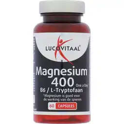 Albert Heijn Lucovitaal Magnesium 400 l-tryptofaan aanbieding