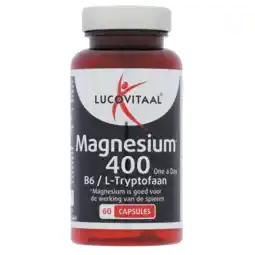 Albert Heijn Lucovitaal Magnesium 400 l-tryptofaan aanbieding