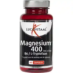 Albert Heijn Lucovitaal Magnesium 400 l-tryptofaan aanbieding
