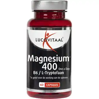 Albert Heijn Lucovitaal Magnesium 400 l-tryptofaan aanbieding
