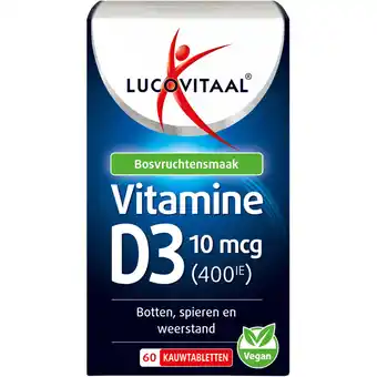 Albert Heijn Lucovitaal Vitamine D3 10mcg aanbieding