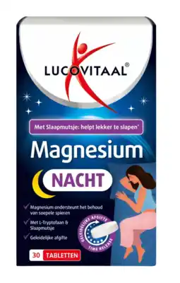 Albert Heijn Lucovitaal Magnesium nacht aanbieding