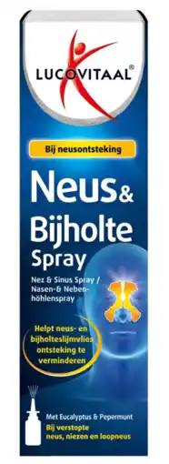 Albert Heijn Lucovitaal Neus & bijholte spray aanbieding