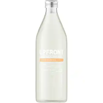 Albert Heijn Upfront Limonadesiroop citroen grapefruit smaak aanbieding