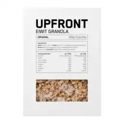 Albert Heijn Upfront Eiwit granola original aanbieding