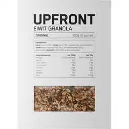 Albert Heijn Upfront Eiwit granola original aanbieding