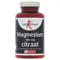 Albert Heijn Lucovitaal Magnesium 400mg citraat aanbieding