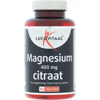 Albert Heijn Lucovitaal Magnesium 400mg citraat aanbieding