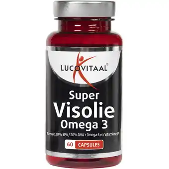 Albert Heijn Lucovitaal Visolie omega 3 capsules aanbieding