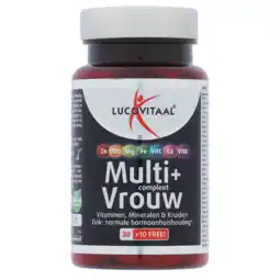 Albert Heijn Lucovitaal Multi vrouw tabletten aanbieding