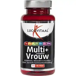 Albert Heijn Lucovitaal Multi vrouw tabletten aanbieding