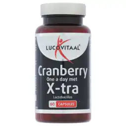 Albert Heijn Lucovitaal Cranberry met x-tra lactobacillus aanbieding