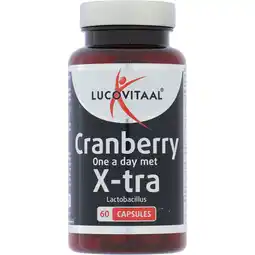 Albert Heijn Lucovitaal Cranberry met x-tra lactobacillus aanbieding