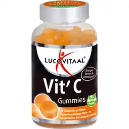 Albert Heijn Lucovitaal Vit' C gummies sinaasappelsmaak aanbieding