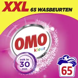 Albert Heijn Omo Poeder wasmiddel kleur aanbieding