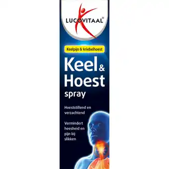 Albert Heijn Lucovitaal Keel & hoest spray aanbieding