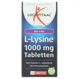 Albert Heijn Lucovitaal L-Lysine 1000 mg tabletten aanbieding