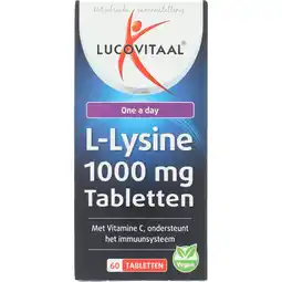 Albert Heijn Lucovitaal L-Lysine 1000 mg tabletten aanbieding