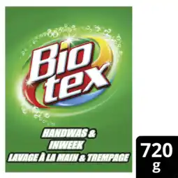Albert Heijn Biotex Waspoeder handwas & inweek aanbieding