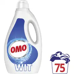 Albert Heijn Omo Vloeibaar wasmiddel wit aanbieding