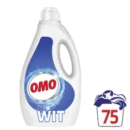 Albert Heijn Omo Vloeibaar wasmiddel wit aanbieding