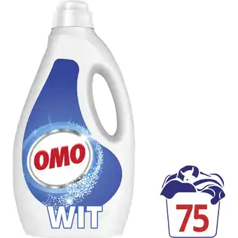 Albert Heijn Omo Vloeibaar wasmiddel wit aanbieding