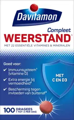 Albert Heijn Davitamon Compleet weerstand multivitamine aanbieding