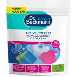 Albert Heijn Dr. Beckmann Active colour oxi vlekverwijderaar aanbieding