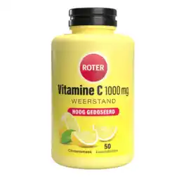Albert Heijn Roter Vitamine C 1000mg kauwtablet citroen aanbieding