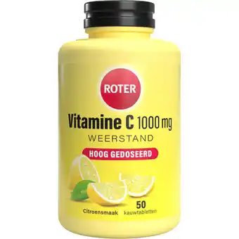 Albert Heijn Roter Vitamine C 1000mg kauwtablet citroen aanbieding