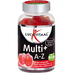 Albert Heijn Lucovitaal Multi+ A-Z gummies aanbieding