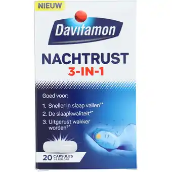 Albert Heijn Davitamon Nachtrust 3-in-1 capsules aanbieding