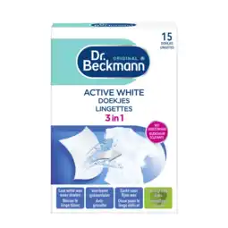 Albert Heijn Dr. Beckmann Active white doekjes aanbieding