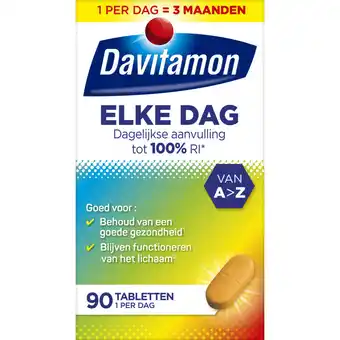 Albert Heijn Davitamon Elke dag multivitaminen tablet aanbieding