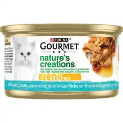 Albert Heijn Gourmet Nature's creations tonijn aanbieding