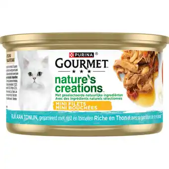 Albert Heijn Gourmet Nature's creations tonijn aanbieding