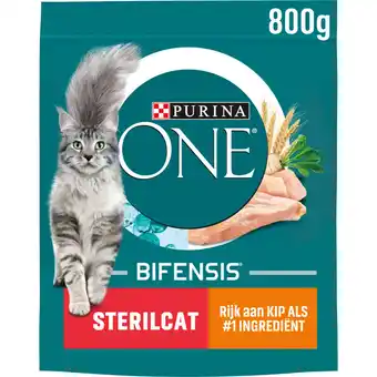 Albert Heijn Purina ONE Sterilcat rijk aan kip aanbieding