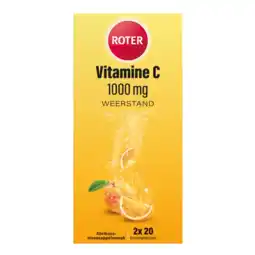 Albert Heijn Roter Vitamine C 1000mg abrikoos bruistablet aanbieding