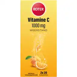 Albert Heijn Roter Vitamine C 1000mg abrikoos bruistablet aanbieding