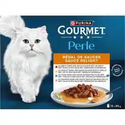 Albert Heijn Gourmet Perle sauce delight rund kip tonijn zalm aanbieding