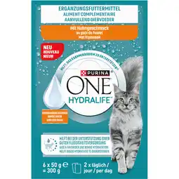 Albert Heijn Purina ONE Hydralife met kipsmaak aanbieding