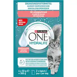 Albert Heijn Purina ONE Hydralife met zalmsmaak aanbieding